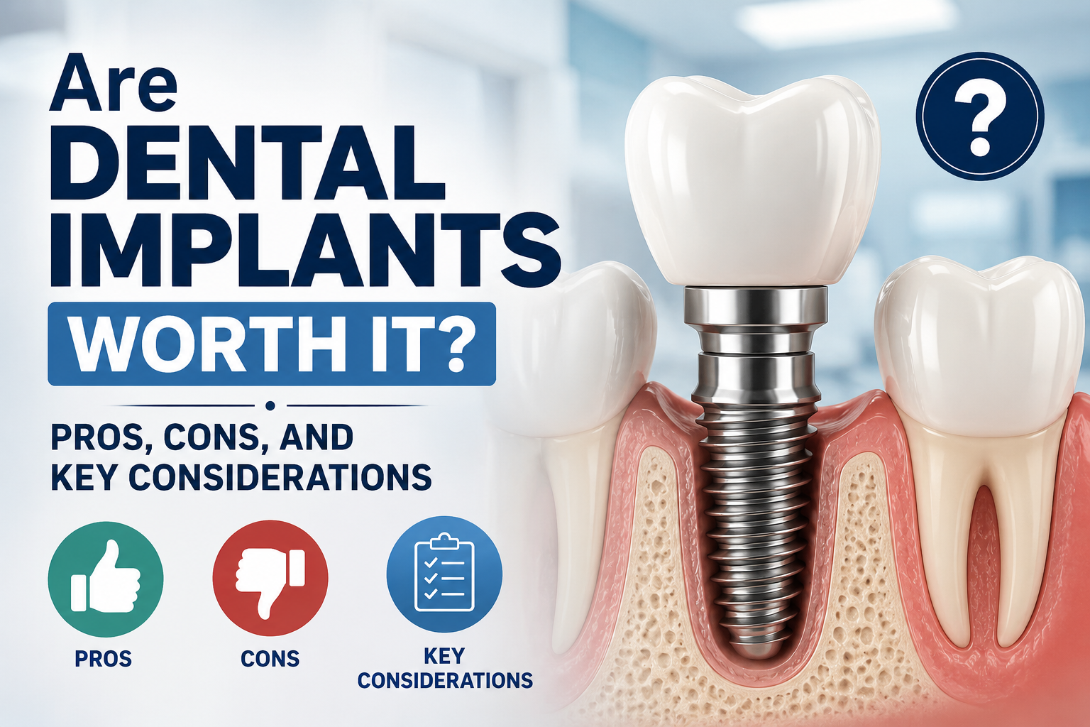 Full-arch dental implant restoration supported by six implants, replacing an entire row of missing teeth with a fixed prosthetic bridge.